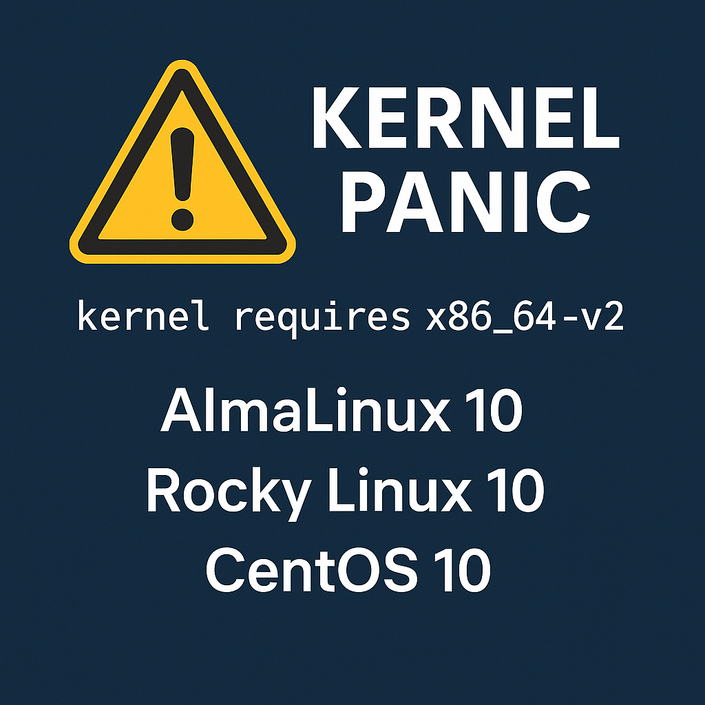Version 10 Of Alma,Rocky and CentOS Linux expose a flaw.
